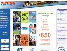 Tablet Screenshot of activelc.com.au